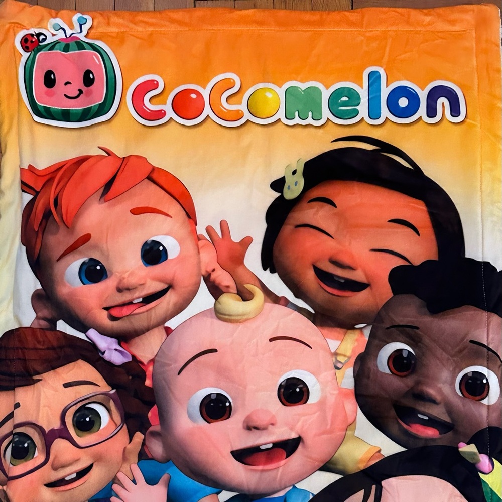 Cocomelon throw blanket